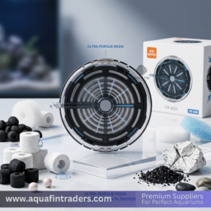 QANVEE YX-300 / YX-600 Ultra-Thin Aquarium Sponge Filter