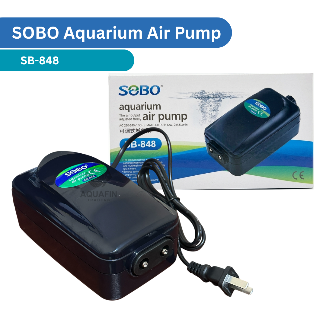 SOBO Aquarium Air Pump SB-848