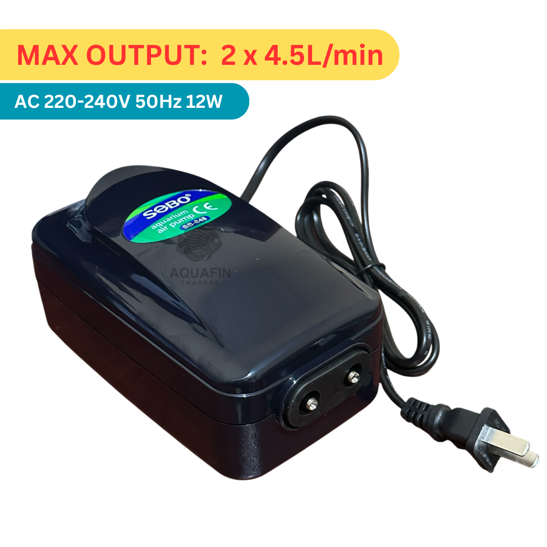 SOBO Aquarium Air Pump SB-848 - Image 2
