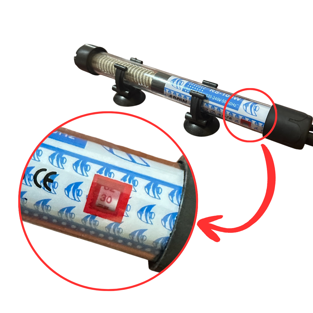 100W | RS Electrical Fully Submersible Automatic Aquarium Heater - Image 2